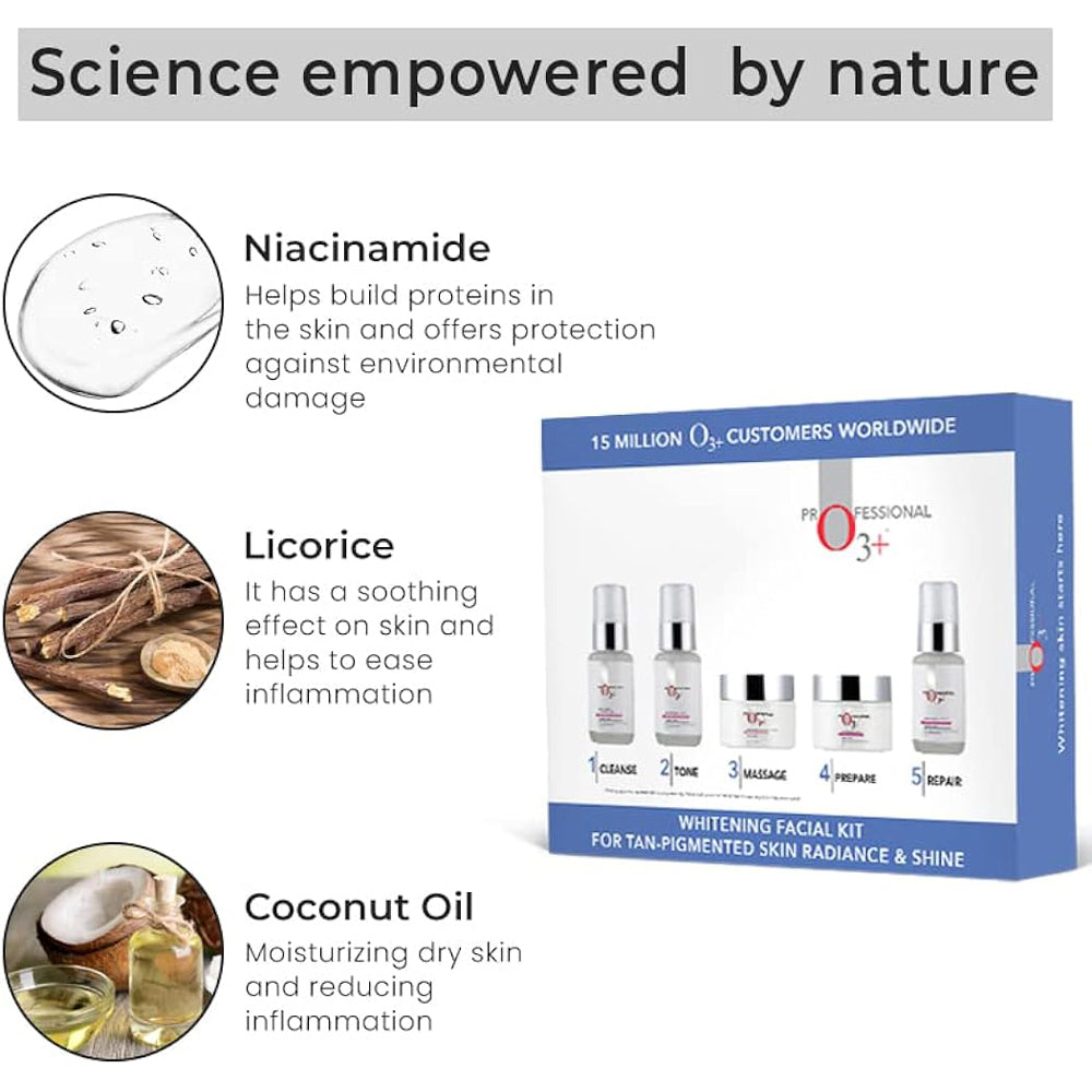 O3+ Whitening Facial Kit Nykaa Australia